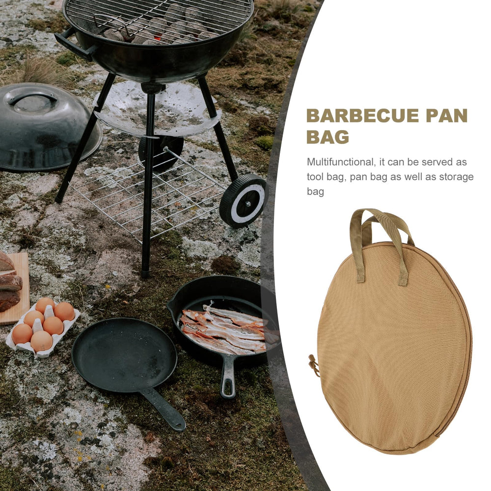 Luxshiny grill pan bag with handle for easy transport