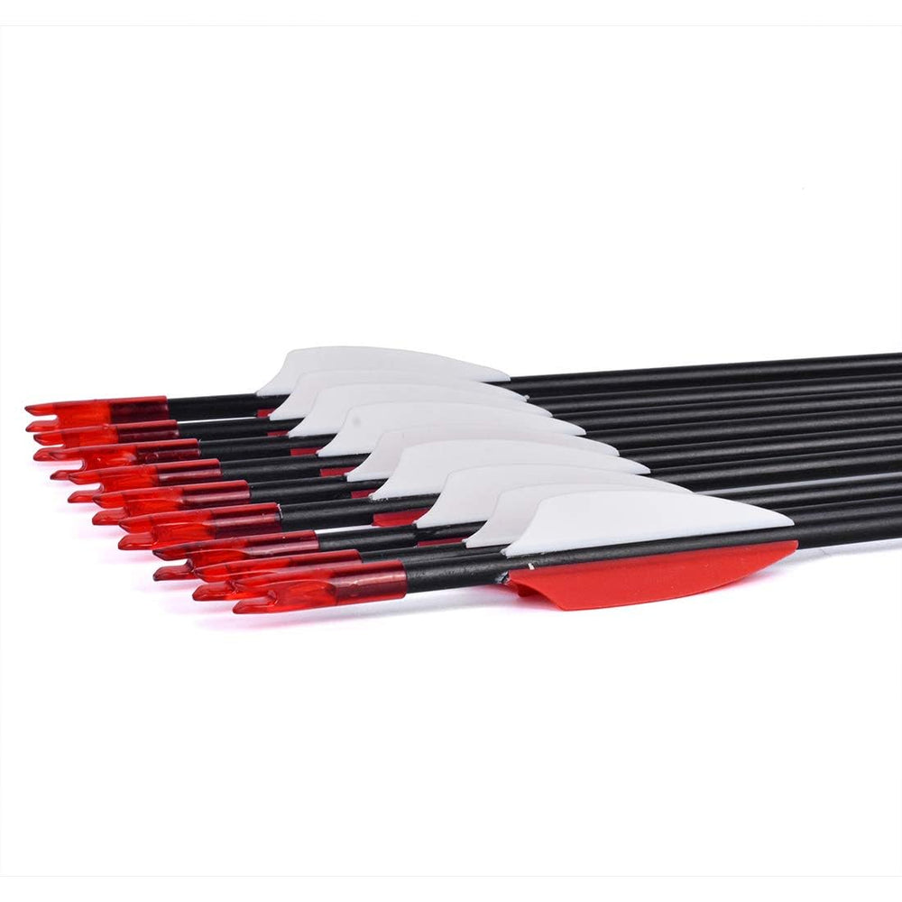 LWANO 12-piece arrow packaging ready for family archery sessions.