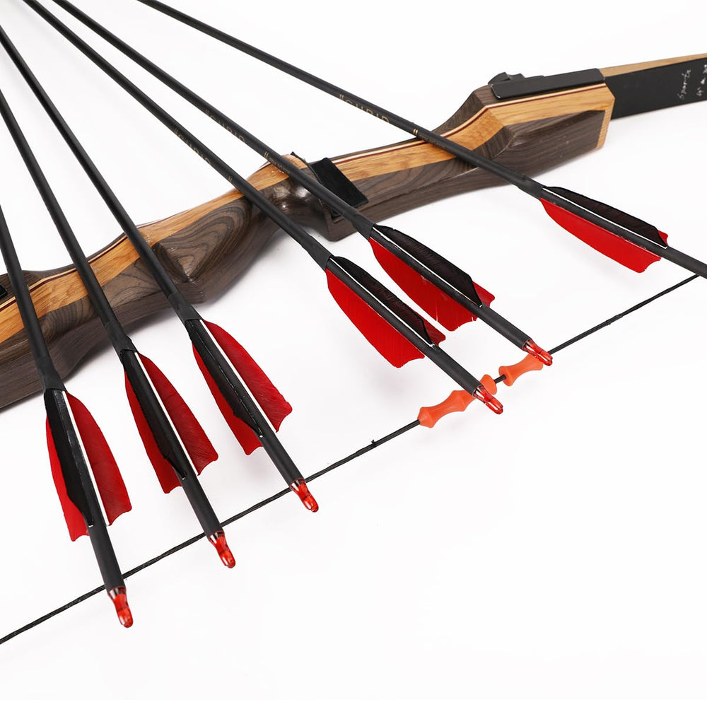 LWANO 30-inch arrows fly straight and durable for daily practice