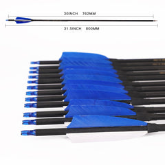 LWANO arrow tips and unglued nocks enable quick tip replacement