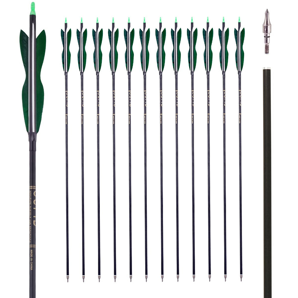 LWANO carbon arrow shaft ready for stable flight and precision practice