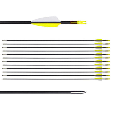 LWANO 31-inch training arrows for beginner target practice with safety-focused design.