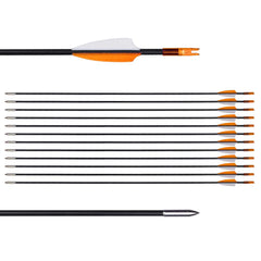 LWANO 31-inch training arrows showing arrow safety features for beginners