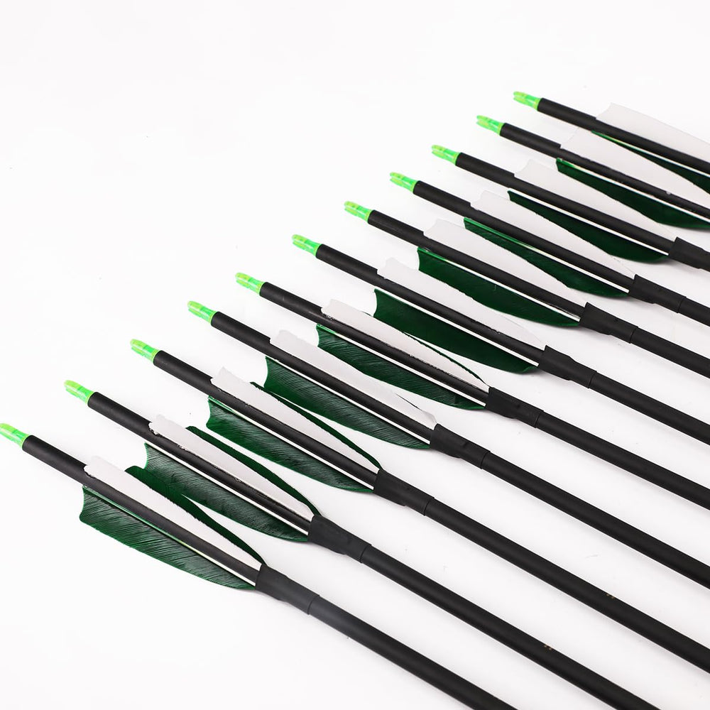 LWANO arrow nocks not glued allow tip replacement and easy tuning.
