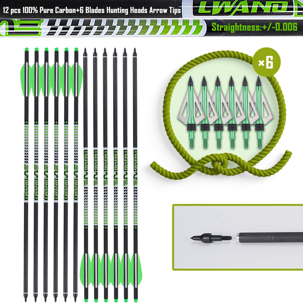 LWANO bolts 22 inch pack setup for quick target practice