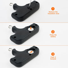 LWANO bow scale compatible with recurve bows for versatile field adjustments.