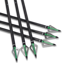 LWANO broadheads assembly showing unscrewed tips for customization