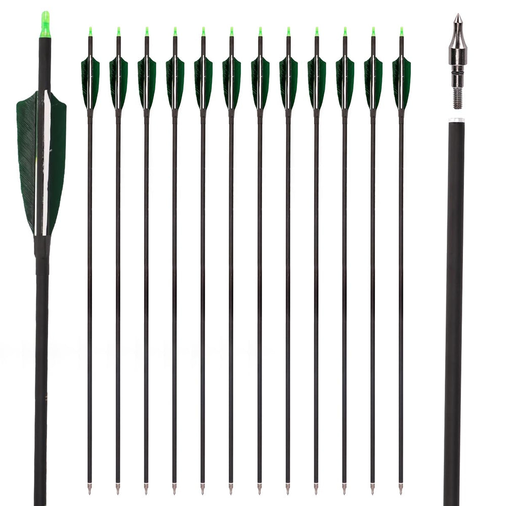 LWANO carbon arrow 30in flight demonstrates stable targeting for recurve and longbows.