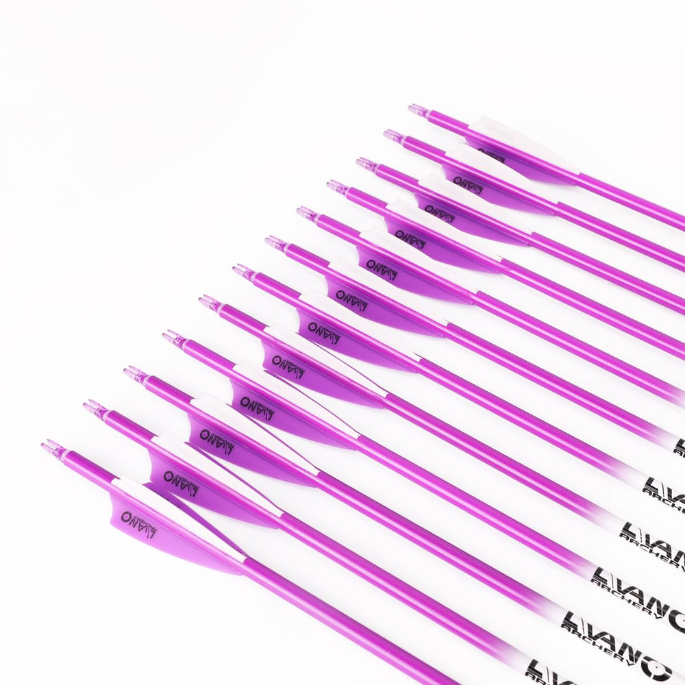 LWANO nickel-plated tips on arrows with O-ring lock improve reliability