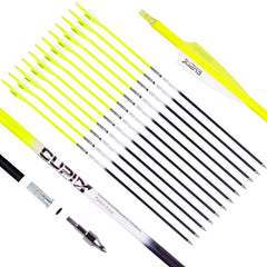 LWANO carbon arrows, 30-inch length for reliable target practice