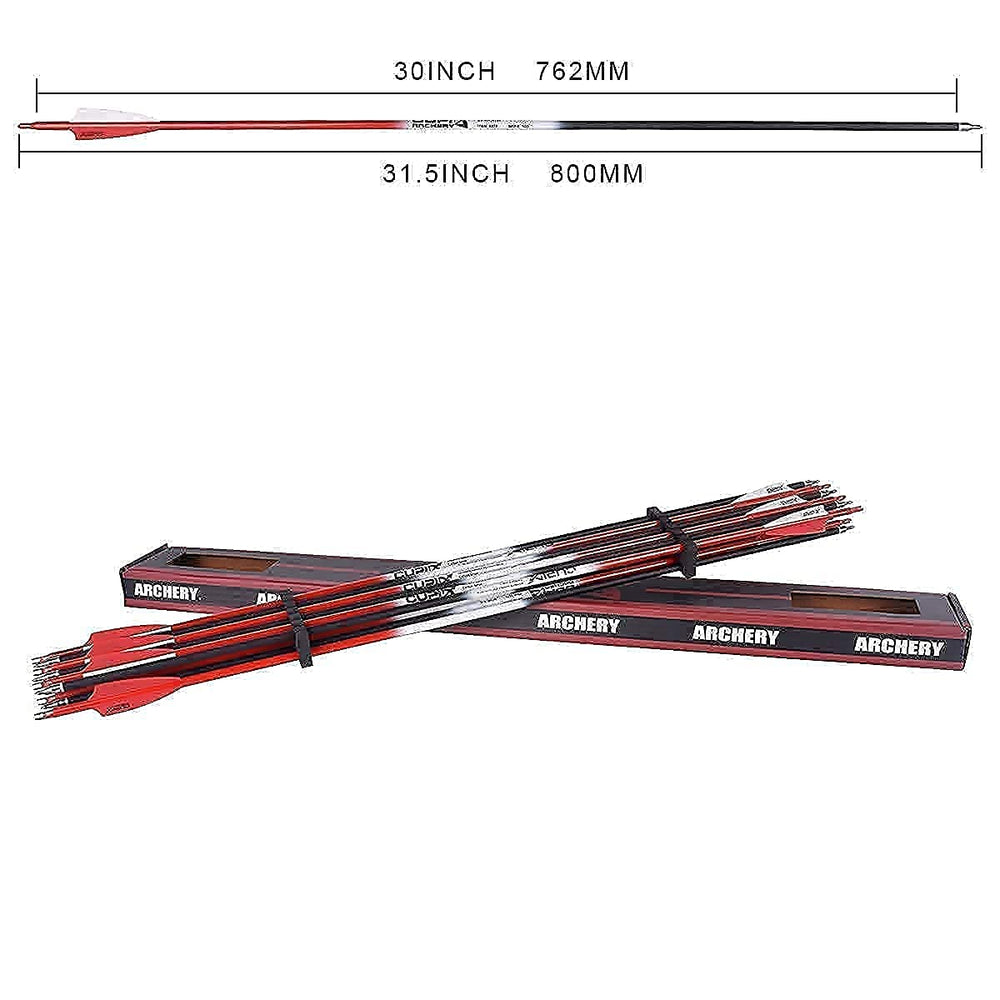 LWANO 7.8mm outer diameter arrow ensures consistent flight
