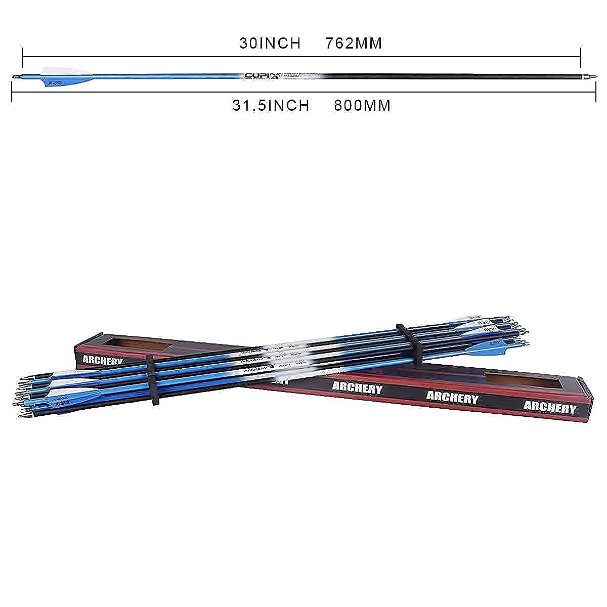 LWANO carbon arrow adjustable nocks fit multiple bows for flexible setup.
