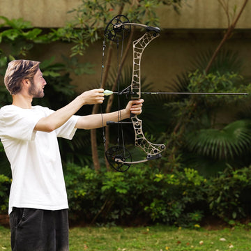 LWANO carbon arrow design offers precision and long-lasting construction.