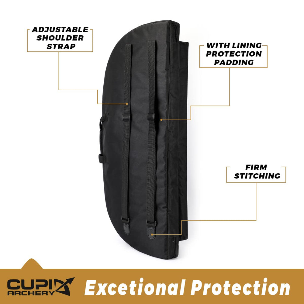LWANO bow case arrow pocket feature keeps extra arrows secure