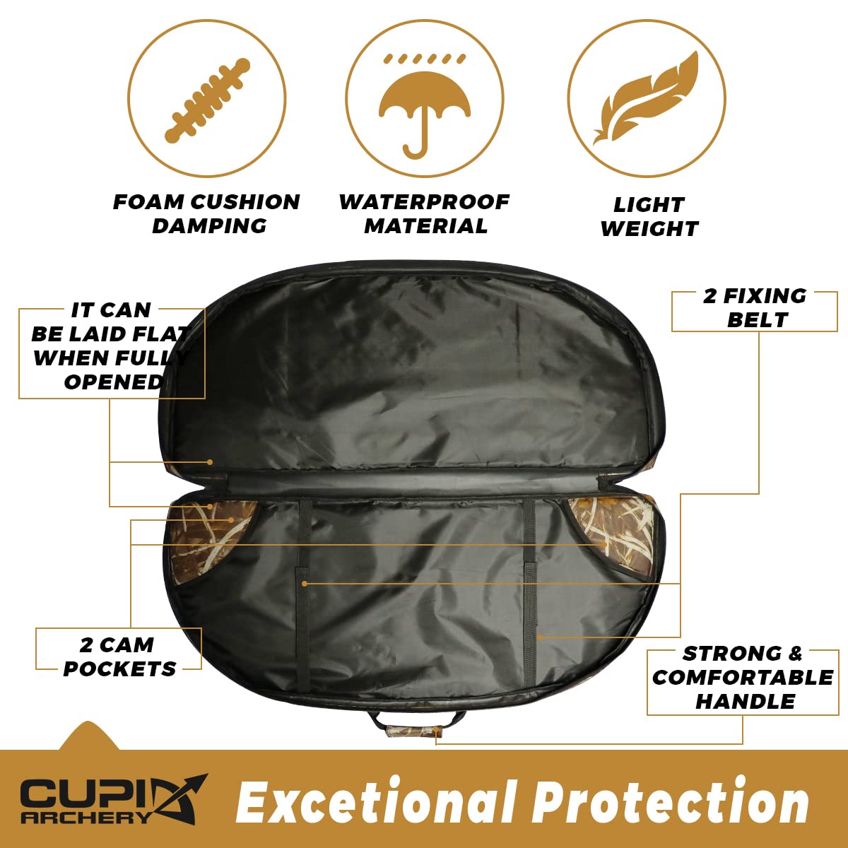LWANO case with backpack straps offers hands-free carry for rugged terrains