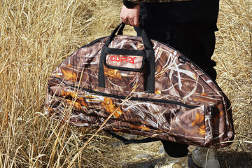LWANO durable 600D canvas bow case guards the bow during transport