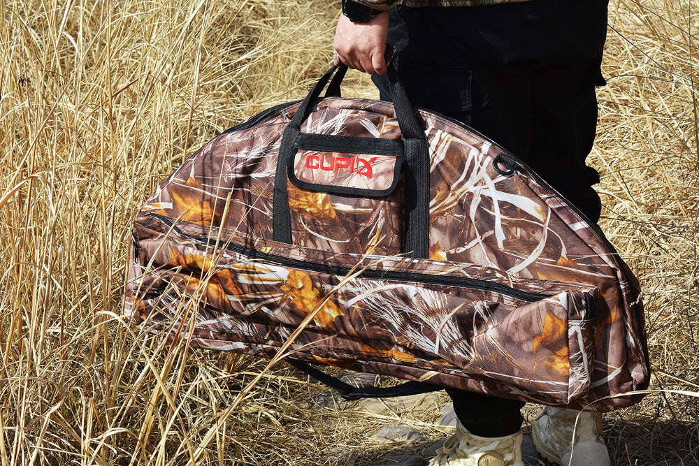 LWANO durable 600D canvas bow case guards the bow during transport