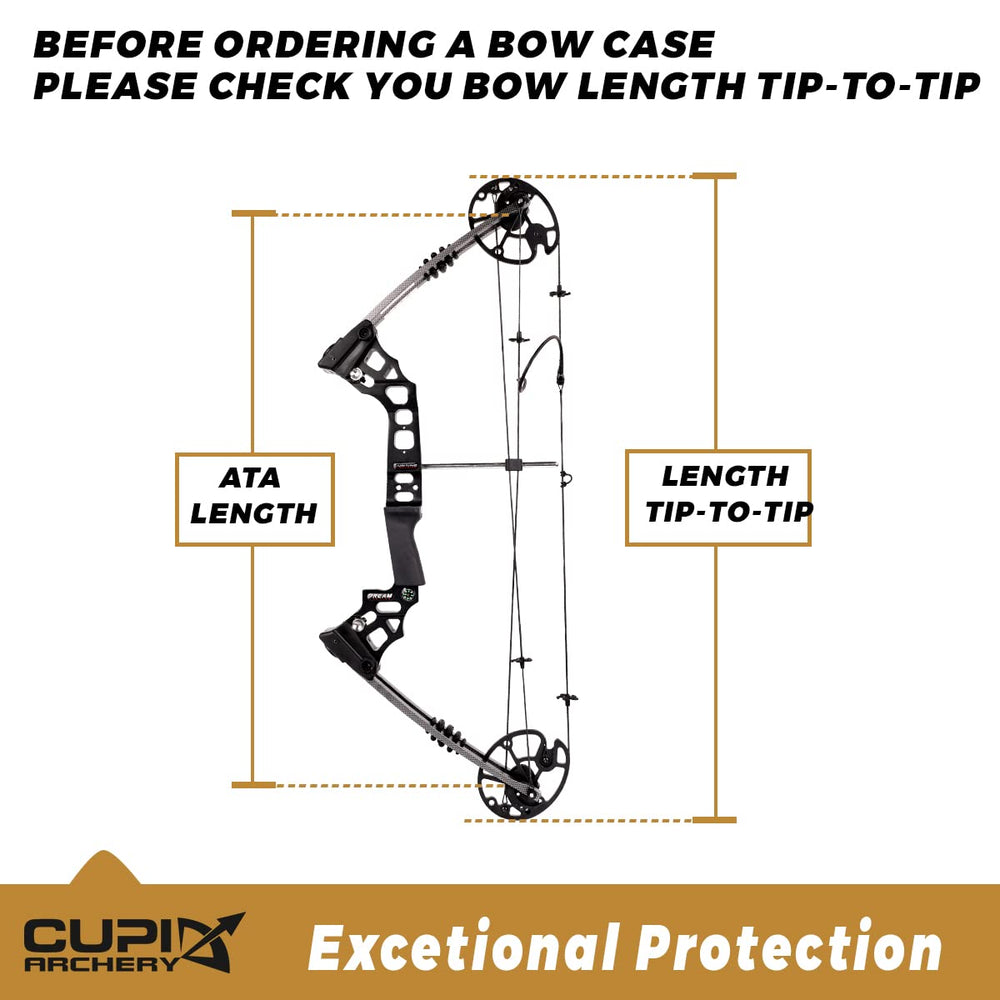LWANO foam padding provides gentle bow protection during transport