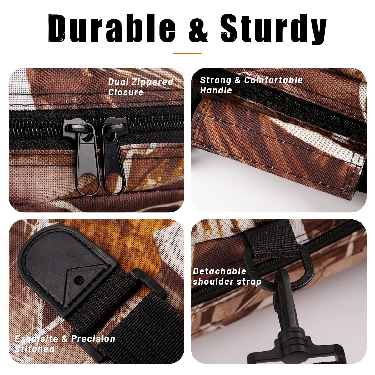 LWANO compound bow case interior padding protects your bow during transport.