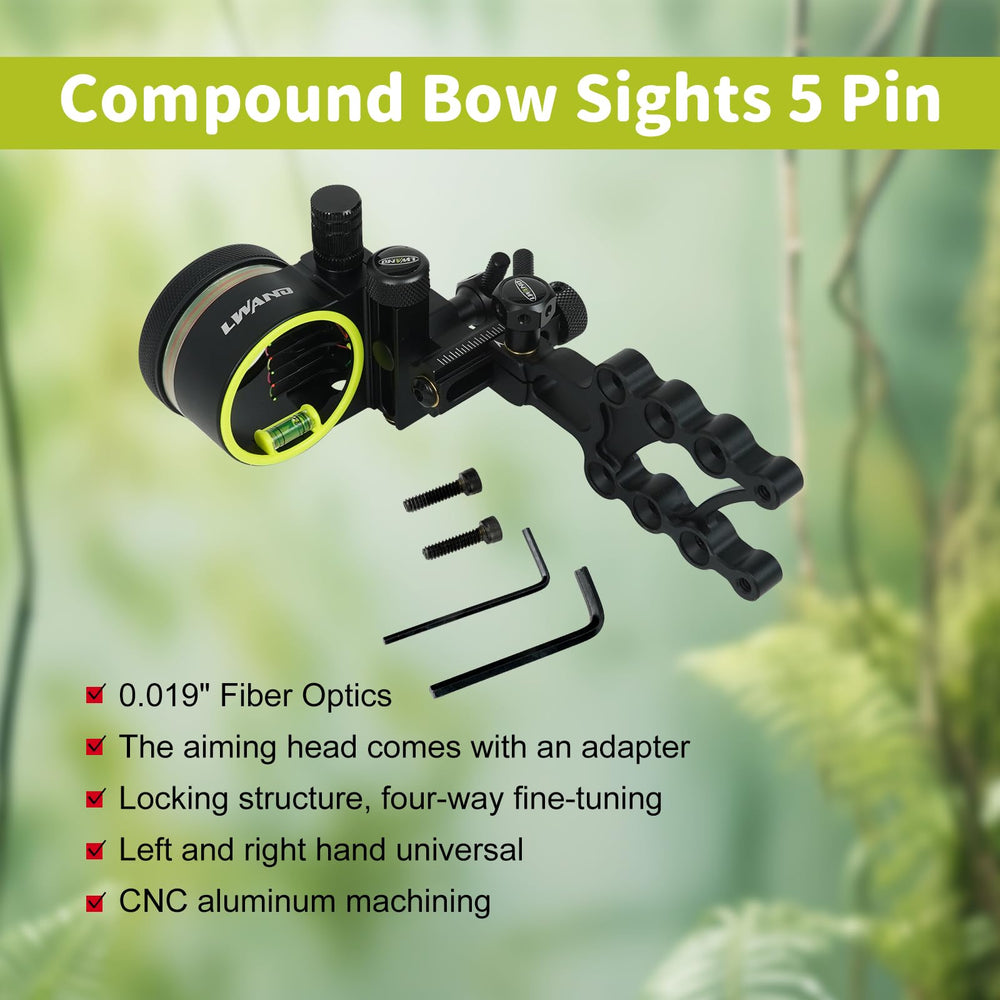 LWANO 5-pin fiber optic closeup highlights ultra-bright pins for visibility.
