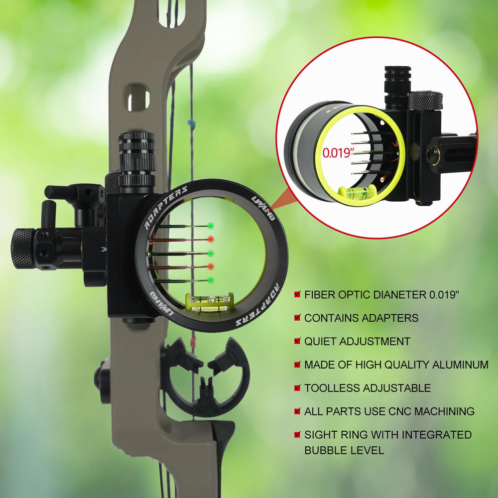 LWANO left and right-handed compatibility ensures easy setup for any shooter.
