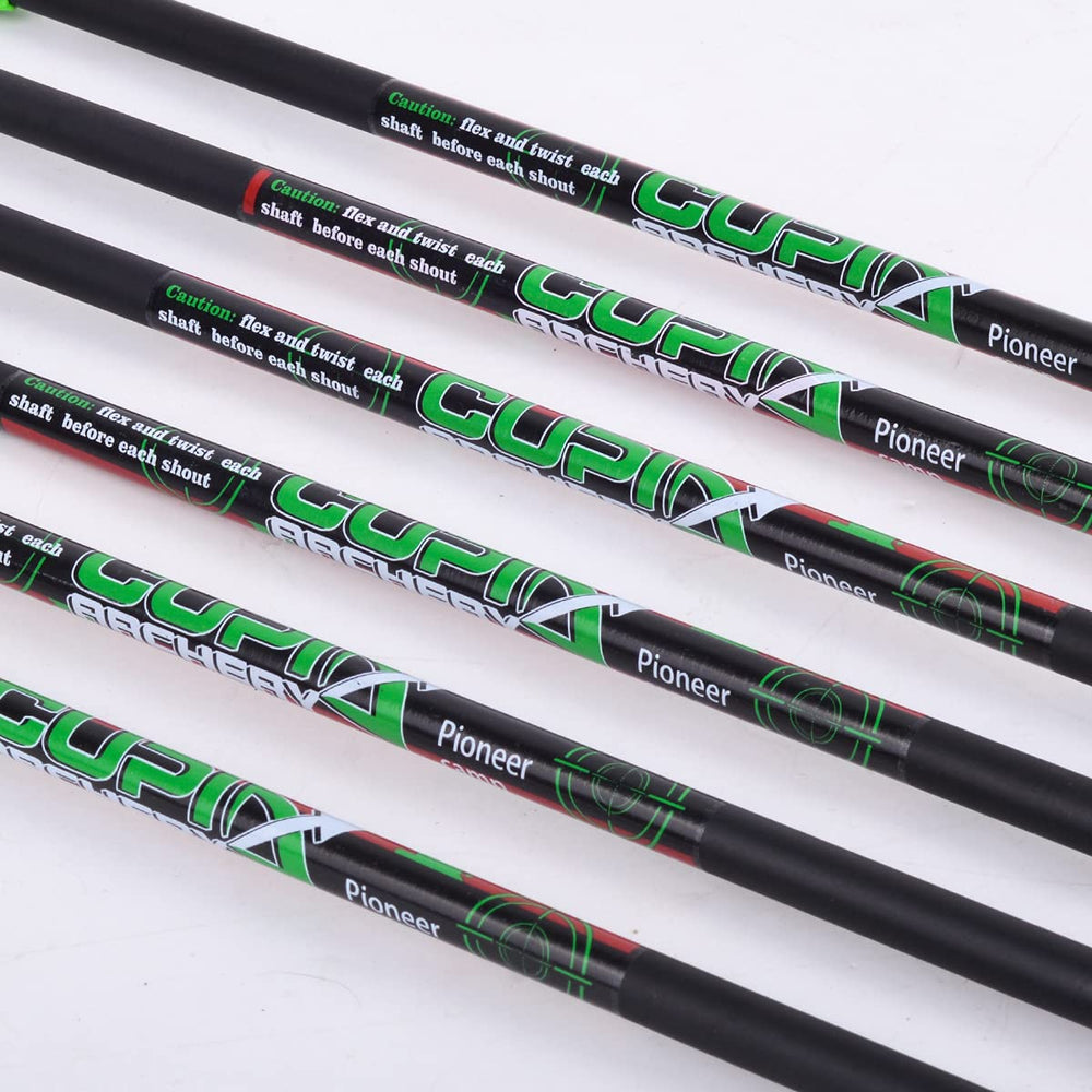 LWANO crossbow bolts with O-ring tip locking for quick, secure broadhead changes.