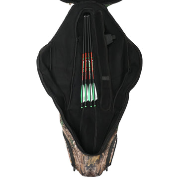 LWANO compact 36x17x7 inches fits compact crossbows in vehicles.