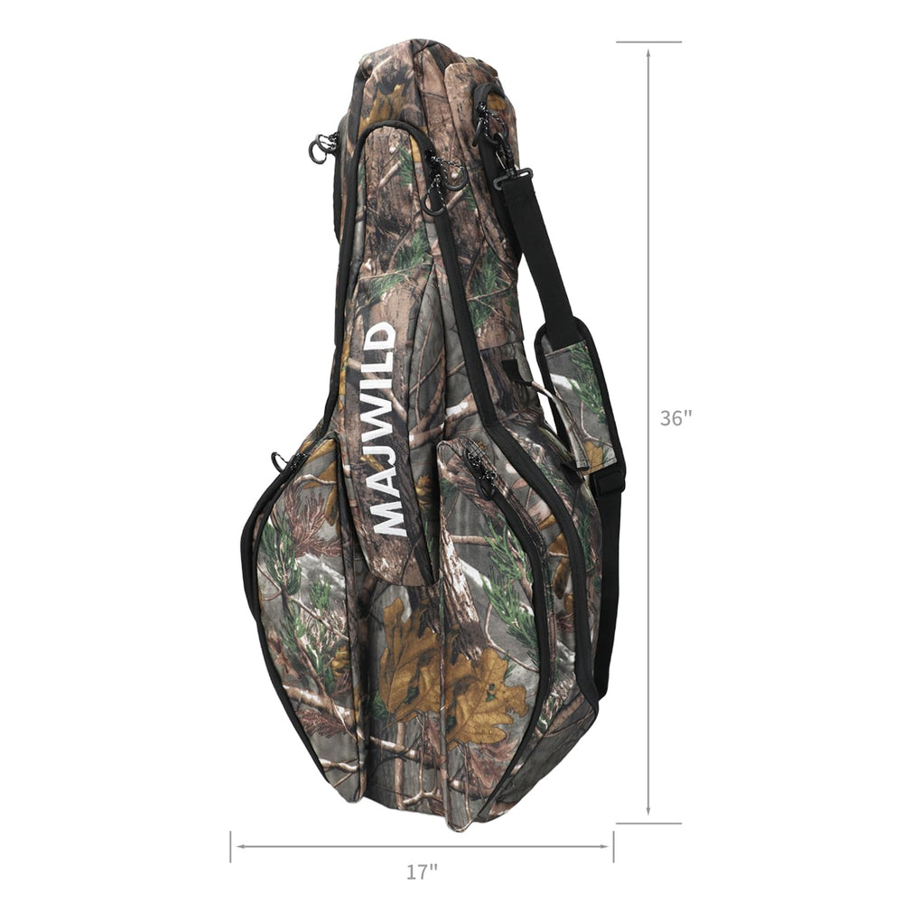 LWANO crossbow-case with shoulder-strap and handle for easy carrying.