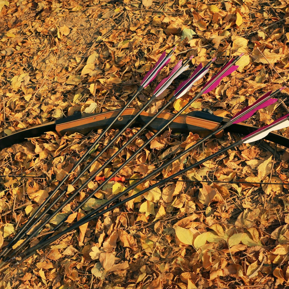 LWANO purple finish enhances visibility during practice and target sessions.