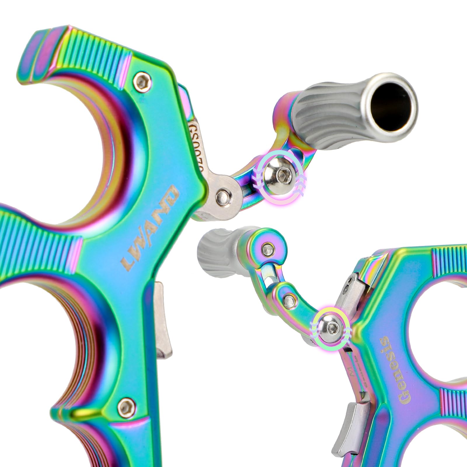 LWANO Thumb Release 4-finger setup enables flexible configuration for shooting styles