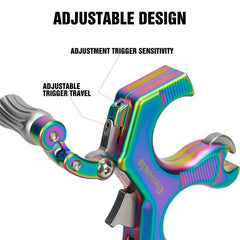 LWANO Thumb Release adjustable travel close-up demonstrates multi-position thumb button