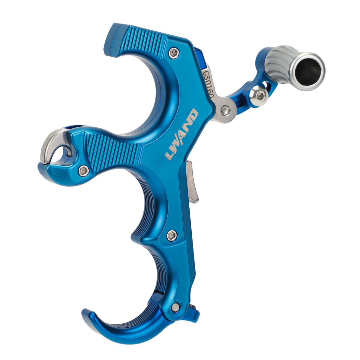 LWANO thumb release setup close-up highlighting smooth action for precise shots.