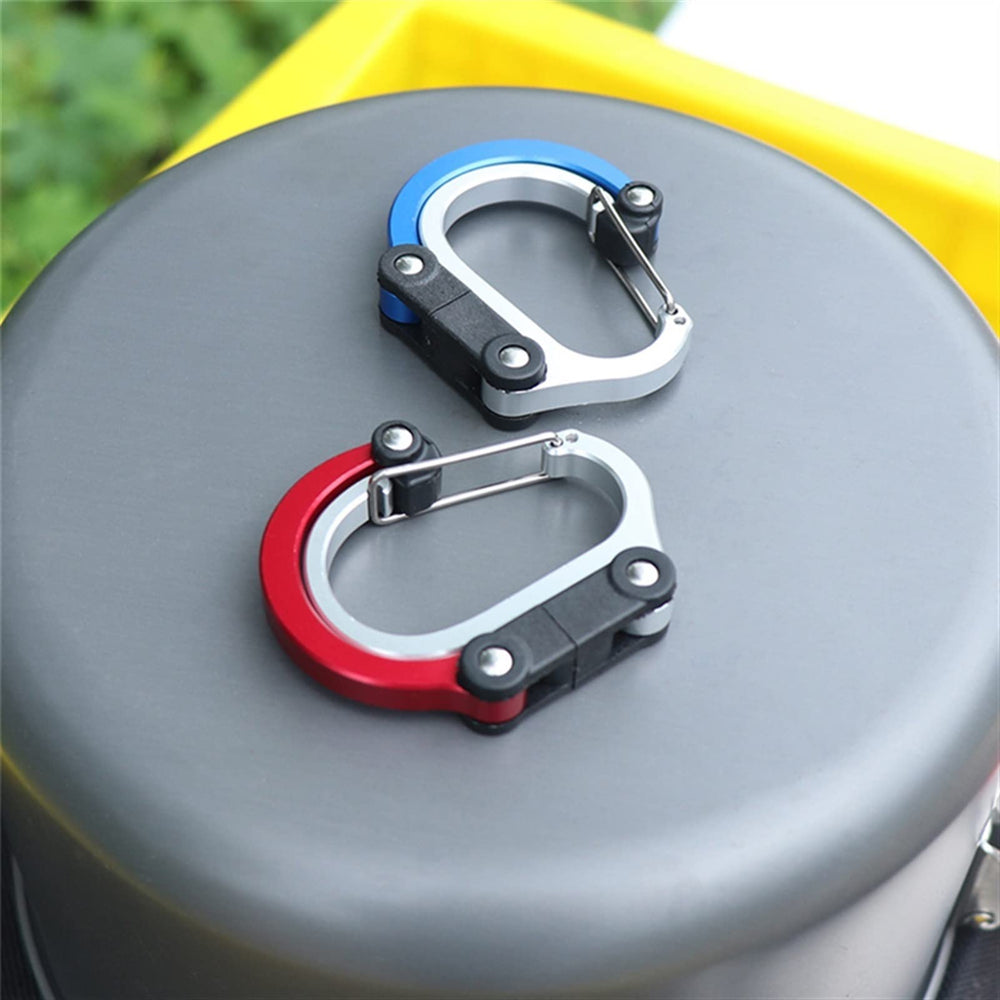 LWBXTTG mountain climbing clip ready for outdoor rope tasks.