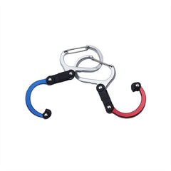 LWBXTTG spring clips blue allow quick one-handed securing for camping gear