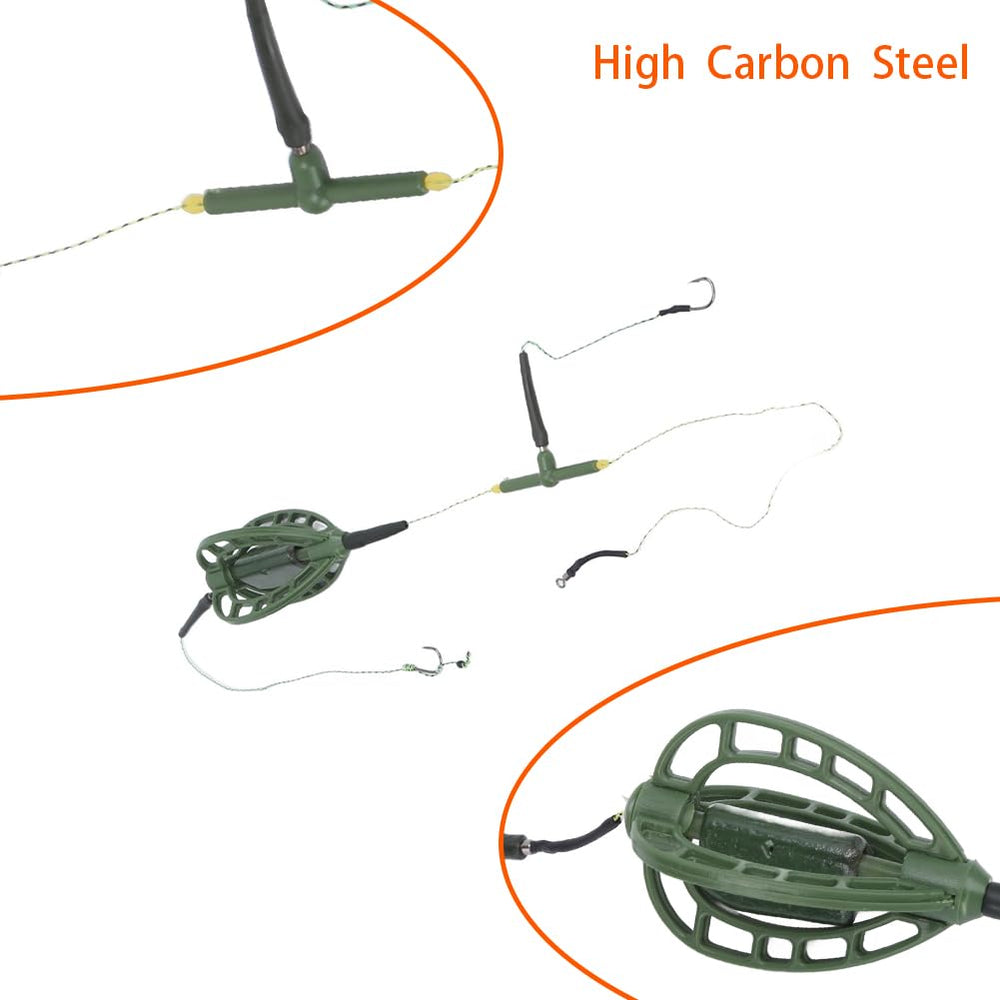 European style nesting trap device for carp fishing
