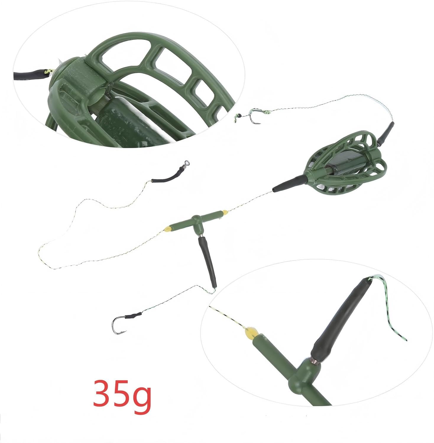 Two-piece bait trap design for easy storage