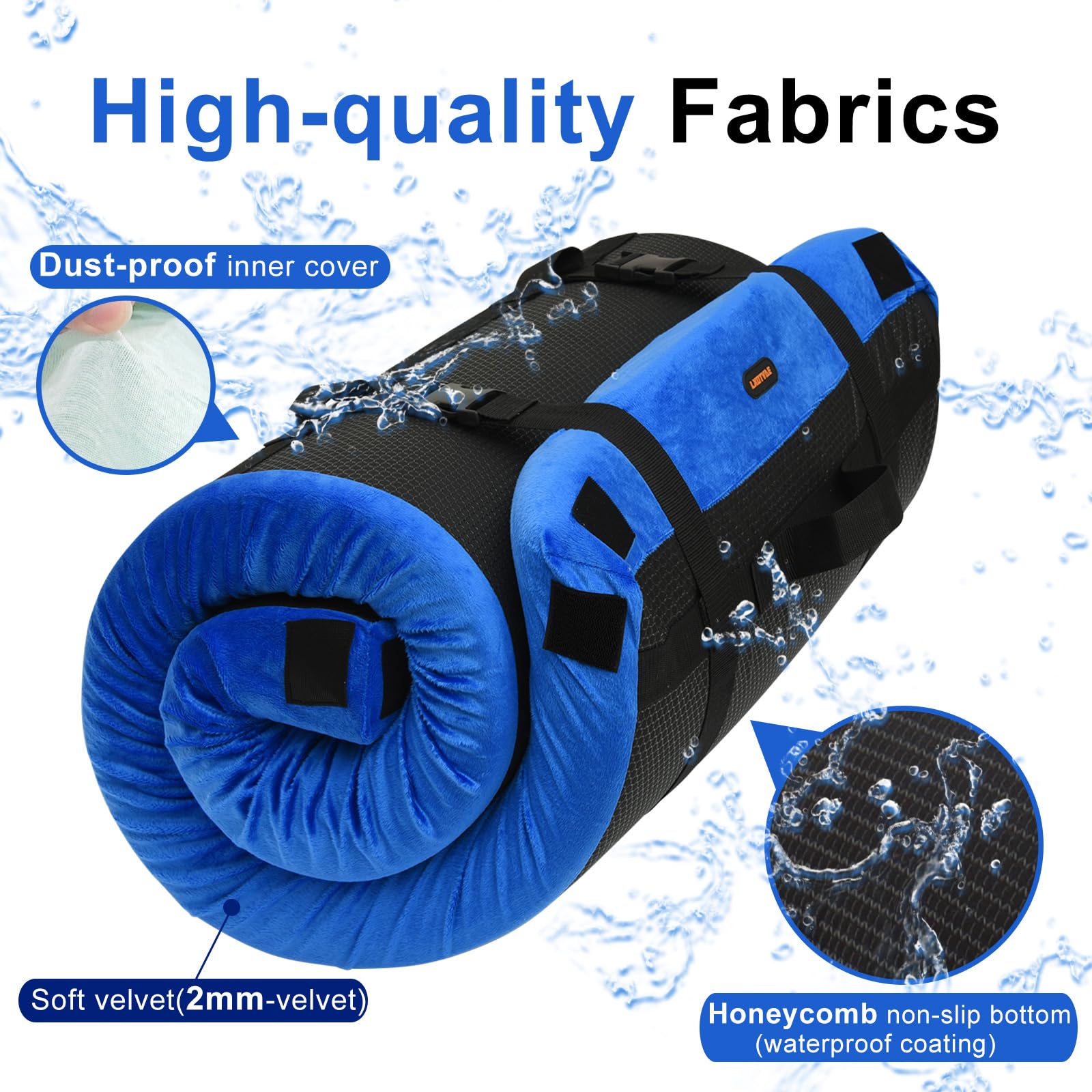 Lxotvae gel memory foam layer adapts to your body shape.