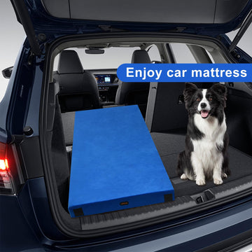 Lxotvae sleepover guest mattress adds welcome indoor comfort.