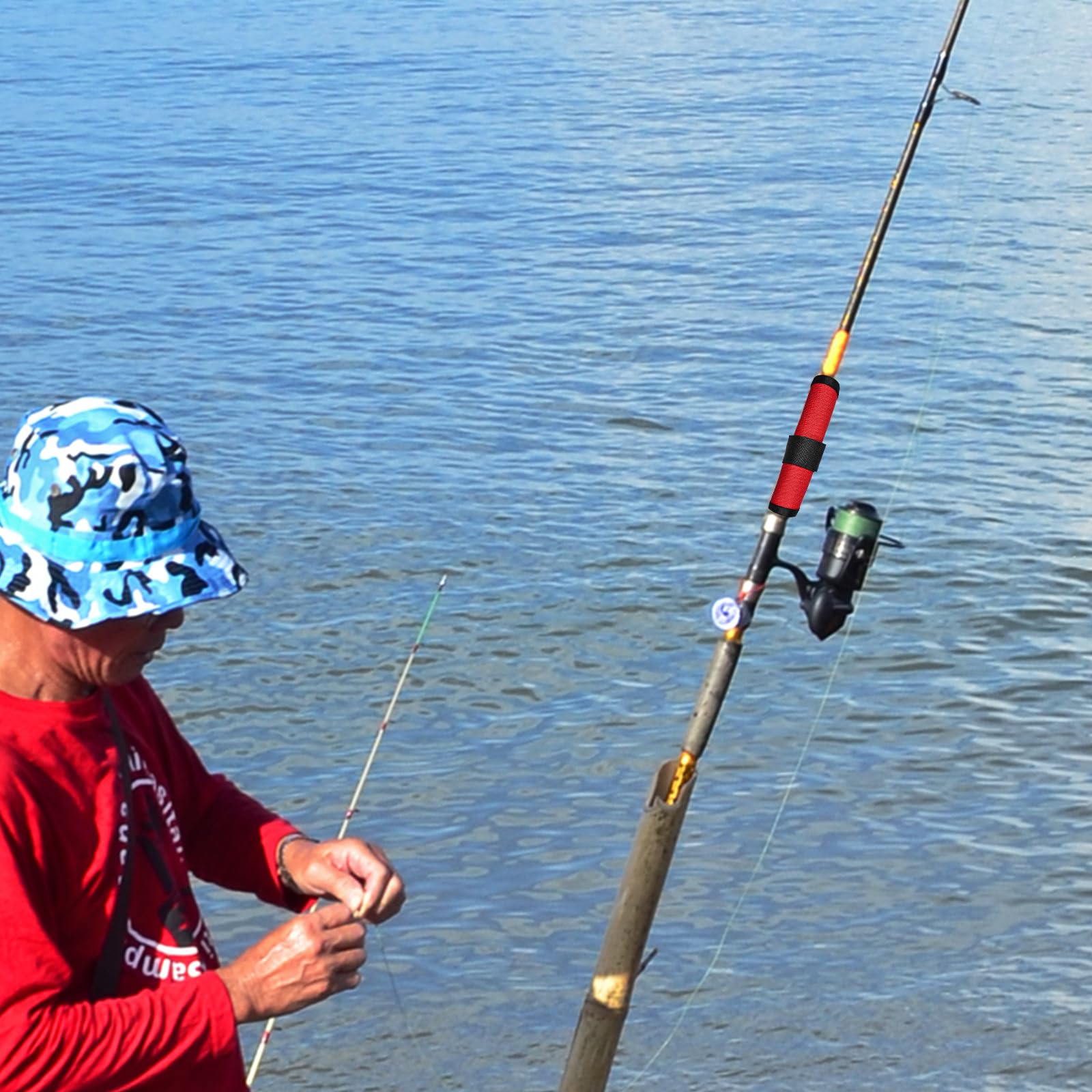 LXUEJIE storage-friendly lure wraps fitting in lockers and boats