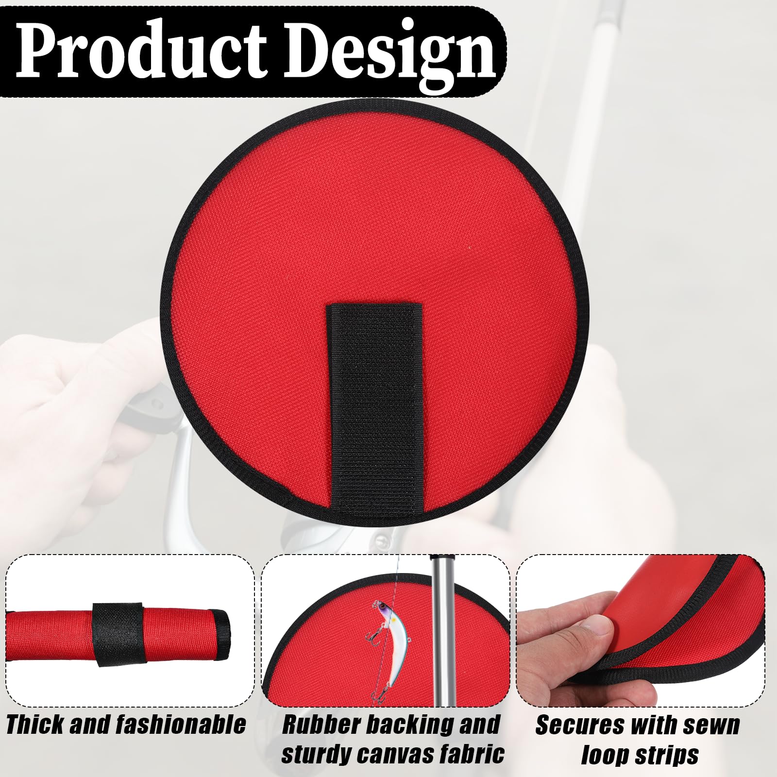 LXUEJIE fishing lure wrap demonstrates universal fit for multiple lure types