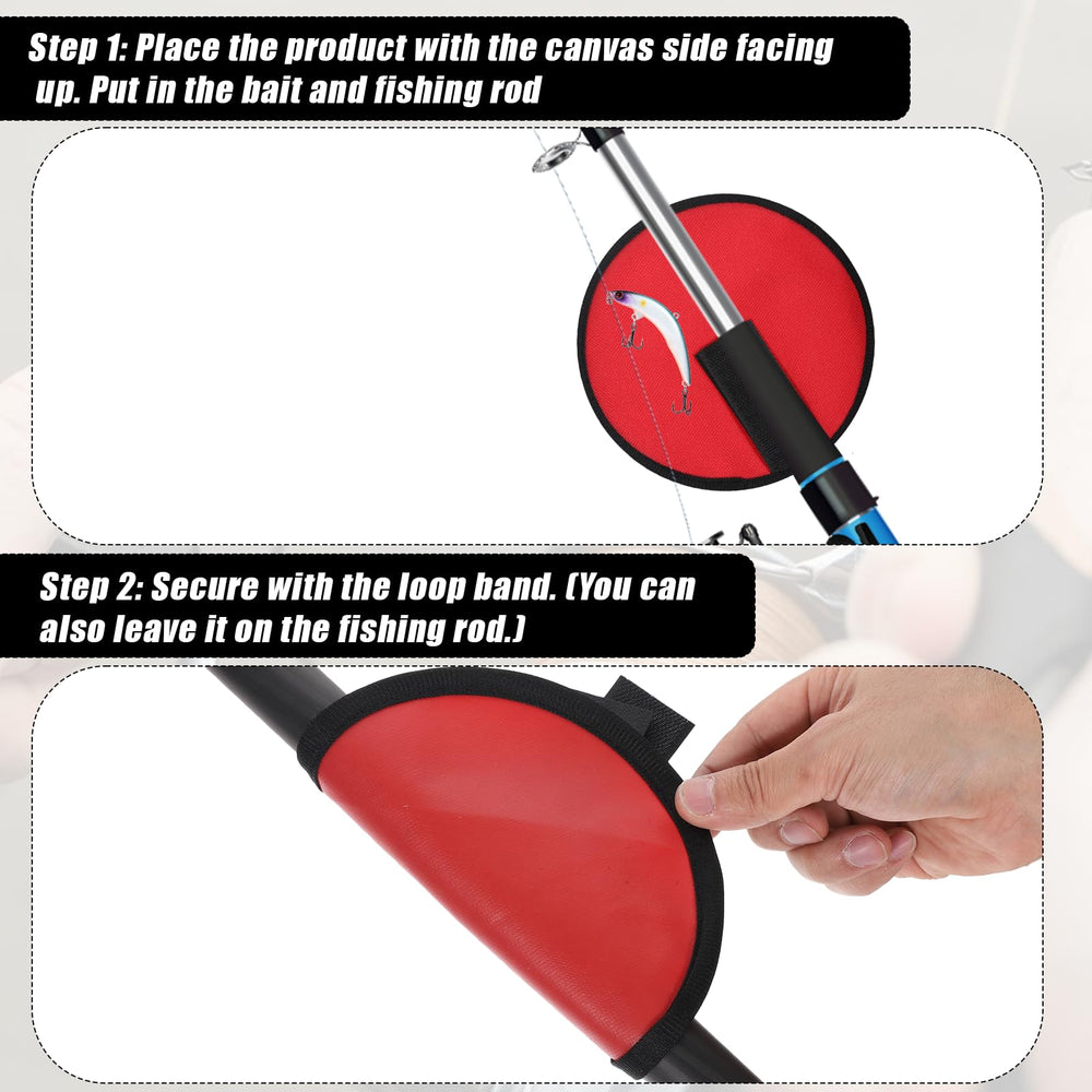LXUEJIE hook protector wrap preventing tangles with gear