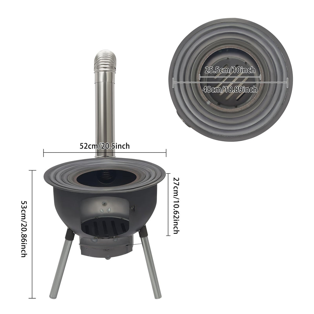 LyeXD stove door latch enhances safety and controlled fuel access.