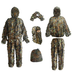 LYLPYHDP Ghillie suit shows breathable material for quiet, lightweight outdoor wear.