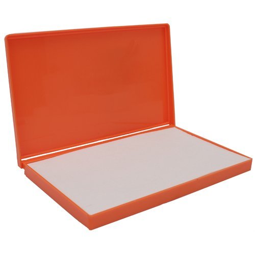 Lyman Case Lube Pad Orange - branding and texture