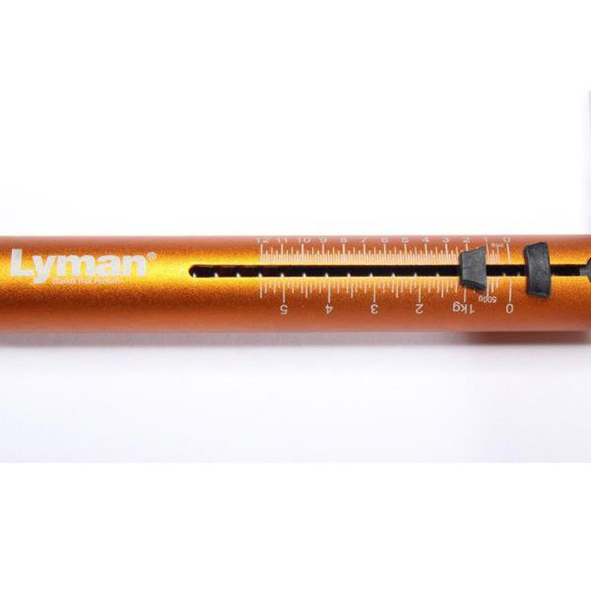 Sliding indicator holds the maximum weight reading