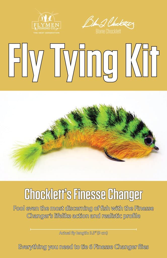 Lymenfishingcompany chockletts finesse changer kit cover helps quick pattern prep for confident tying sessions.
