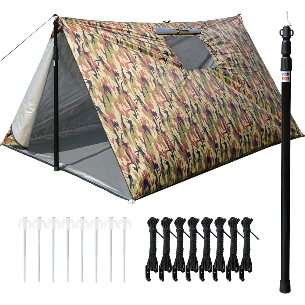 LYN all-round shelter triangle camouflage for fast, discreet setup in the wild.