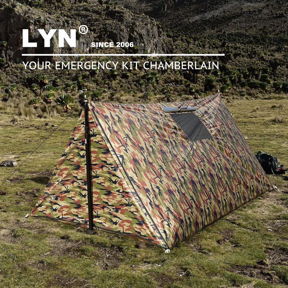 LYN compact carry bag with stake kit simplifies packing and transport.