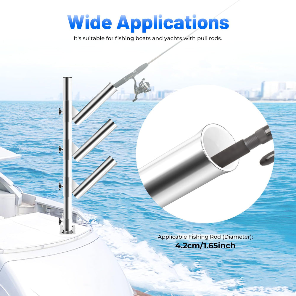 LYNICESHOP rubber inserts protecting rods from abrasion during use