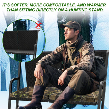 Lyreh waterproof high-density sponge resists moisture during rugged hunts.